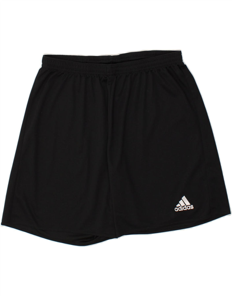 ADIDAS Mens Climalite Sport Shorts XL Black Polyester | Vintage Adidas | Thrift | Second-Hand Adidas | Used Clothing | Messina Hembry 