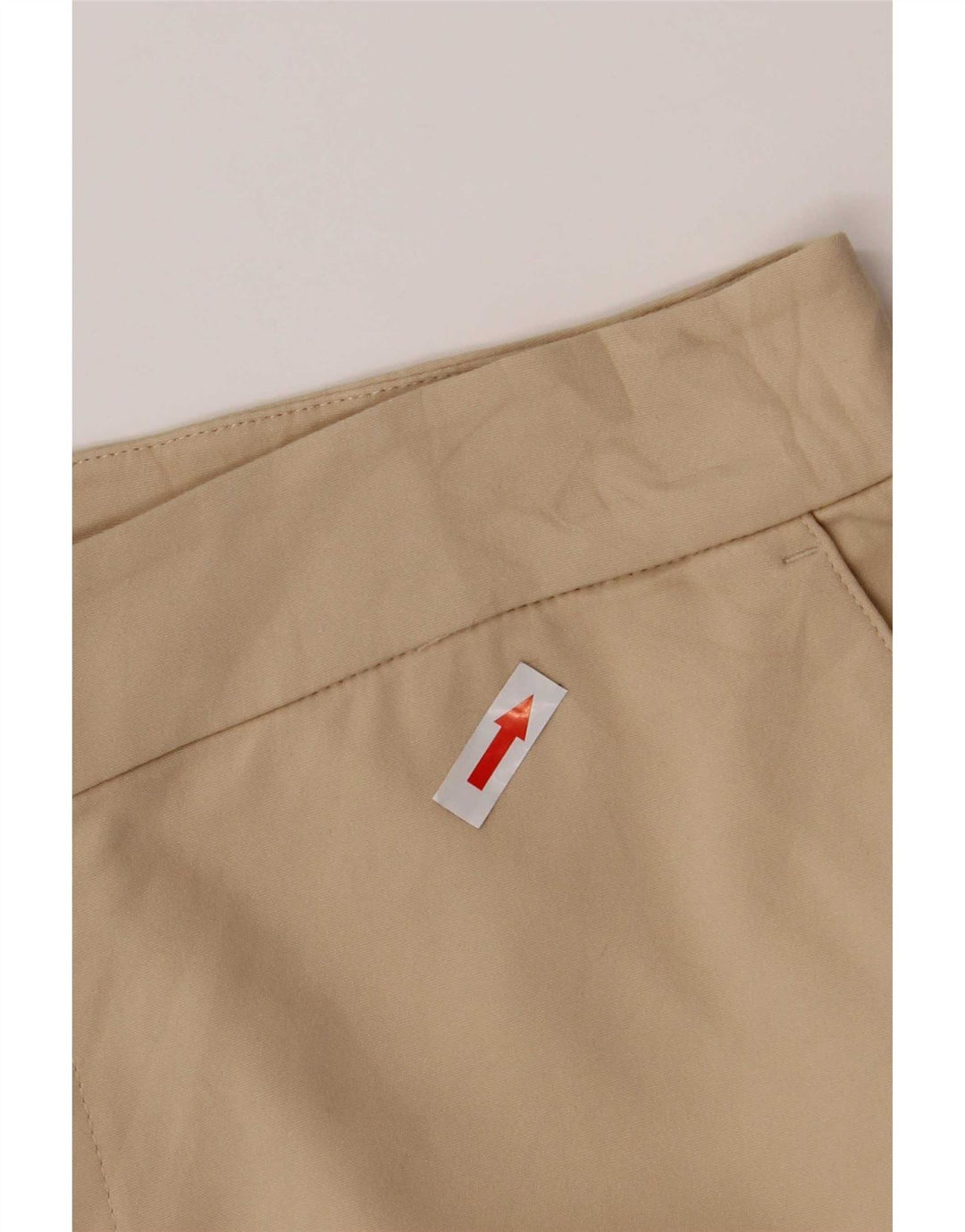 Chaps Womens Chino Shorts US 8 Medium W32 Beige Cotton