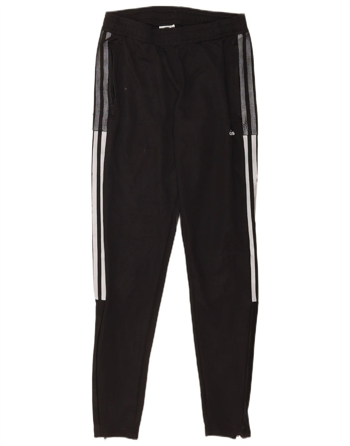 Adidas Womens Tracksuit Trousers UK 4/6 XS Black Polyester