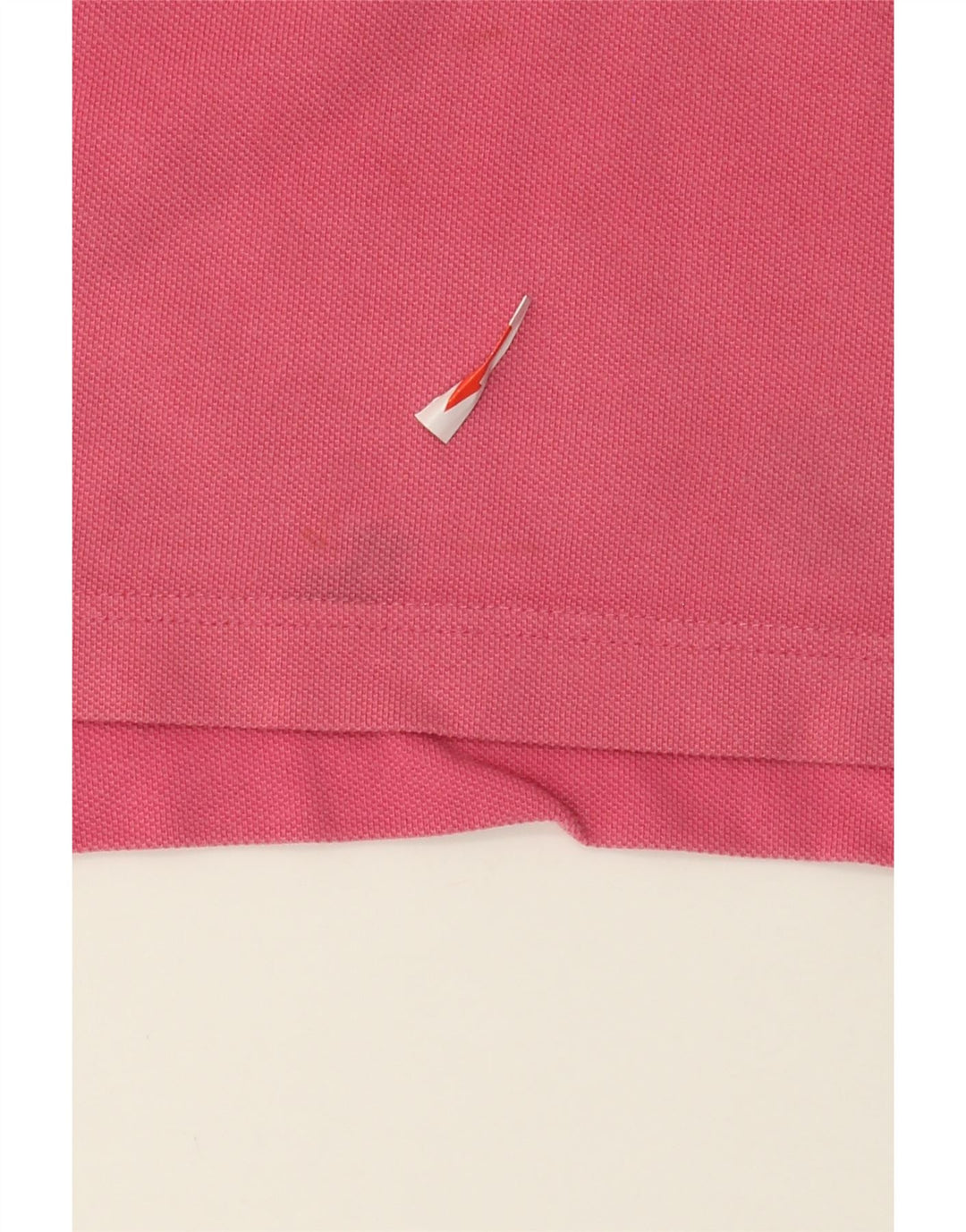 Gas Mens Polo Shirt Medium Pink Cotton