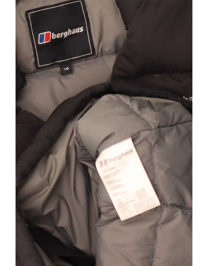 Berghaus Womens Padded Jacket UK 10 Small Black Polyester