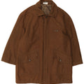 Navigare Mens Overcoat UK 44 2XL Brown Wool