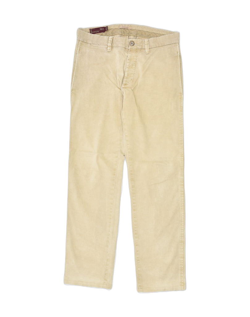 MARLBORO CLASSICS Mens Regular Fit Casual Trousers W34 L31 Beige Cotton | Vintage | Thrift | Second-Hand | Used Clothing | Messina Hembry 