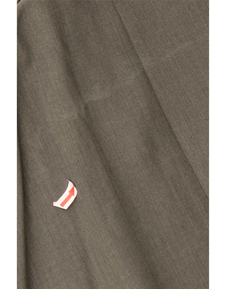 Hugo Boss Mens Double Breasted Blazer Jacket EU 54 2XL Grey Wool