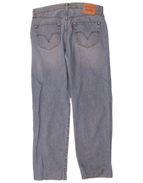 Levi's Mens 751 Regular Straight Jeans W36 L32 Blue Cotton