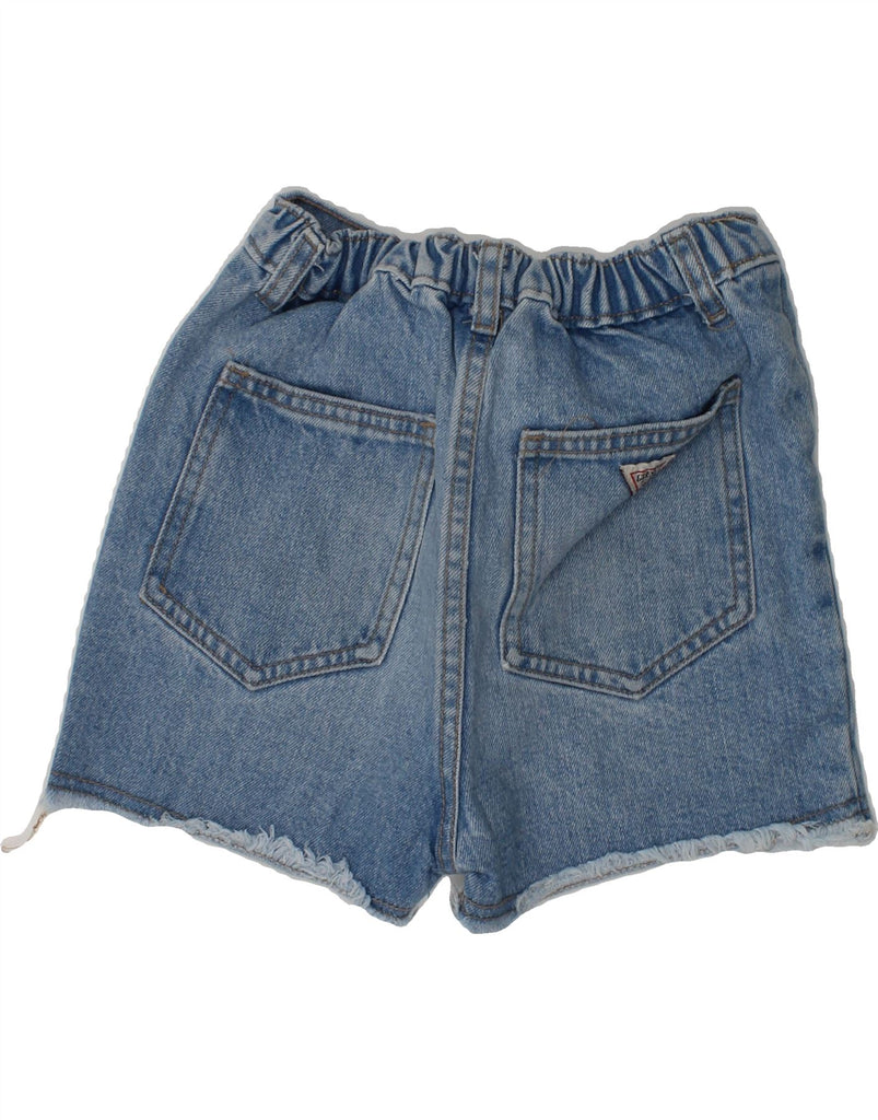 GUESS Girls Denim Shorts 5-6 Years W20  Blue Cotton | Vintage Guess | Thrift | Second-Hand Guess | Used Clothing | Messina Hembry 