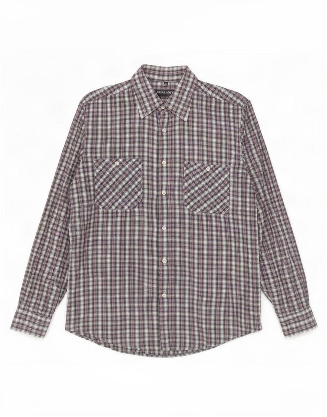 Rosengarten Mens Flannel Shirt Size 41/42 Large Multicoloured Check Cotton