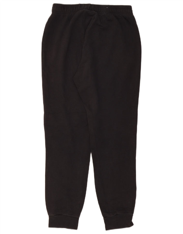 ADIDAS Mens Tracksuit Trousers Joggers Medium Black Cotton