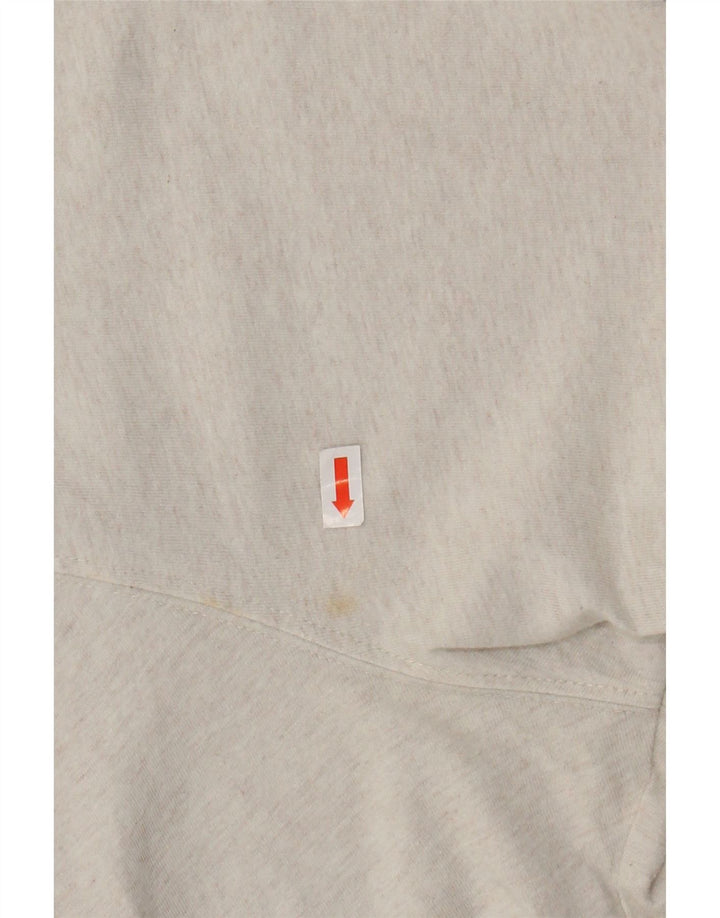 CREW CLOTHING Mens T-Shirt Top Large White Flecked