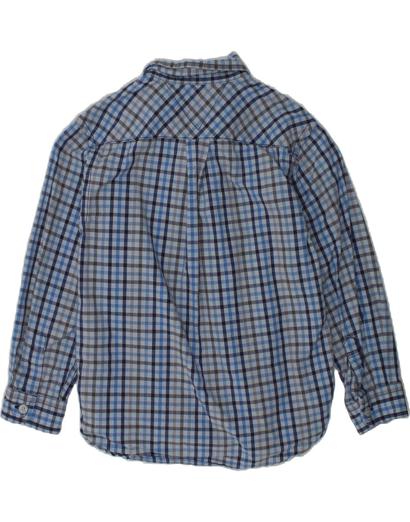 TOMMY HILFIGER Boys Shirt 4-5 Years Blue Check Cotton | Vintage Tommy Hilfiger | Thrift | Second-Hand Tommy Hilfiger | Used Clothing | Messina Hembry 