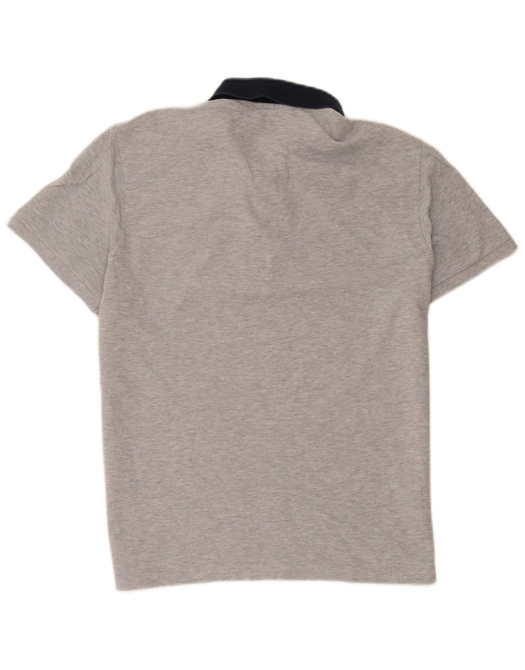 Lacoste Mens Regular Fit Rugby Polo Shirt Size 5 Large Grey Colourblock