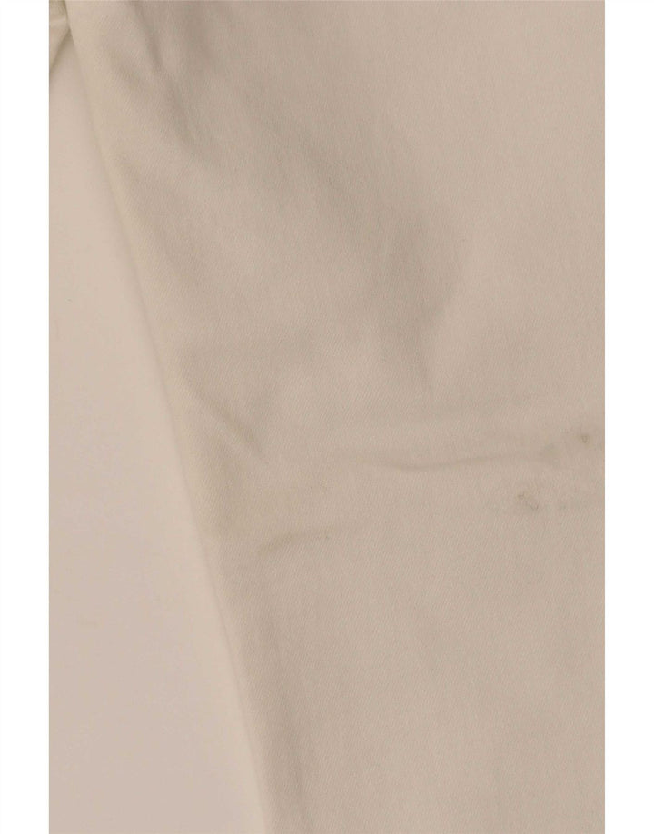 Zara Womens Flared Jeans EU 36 XS W26 L25 White Cotton