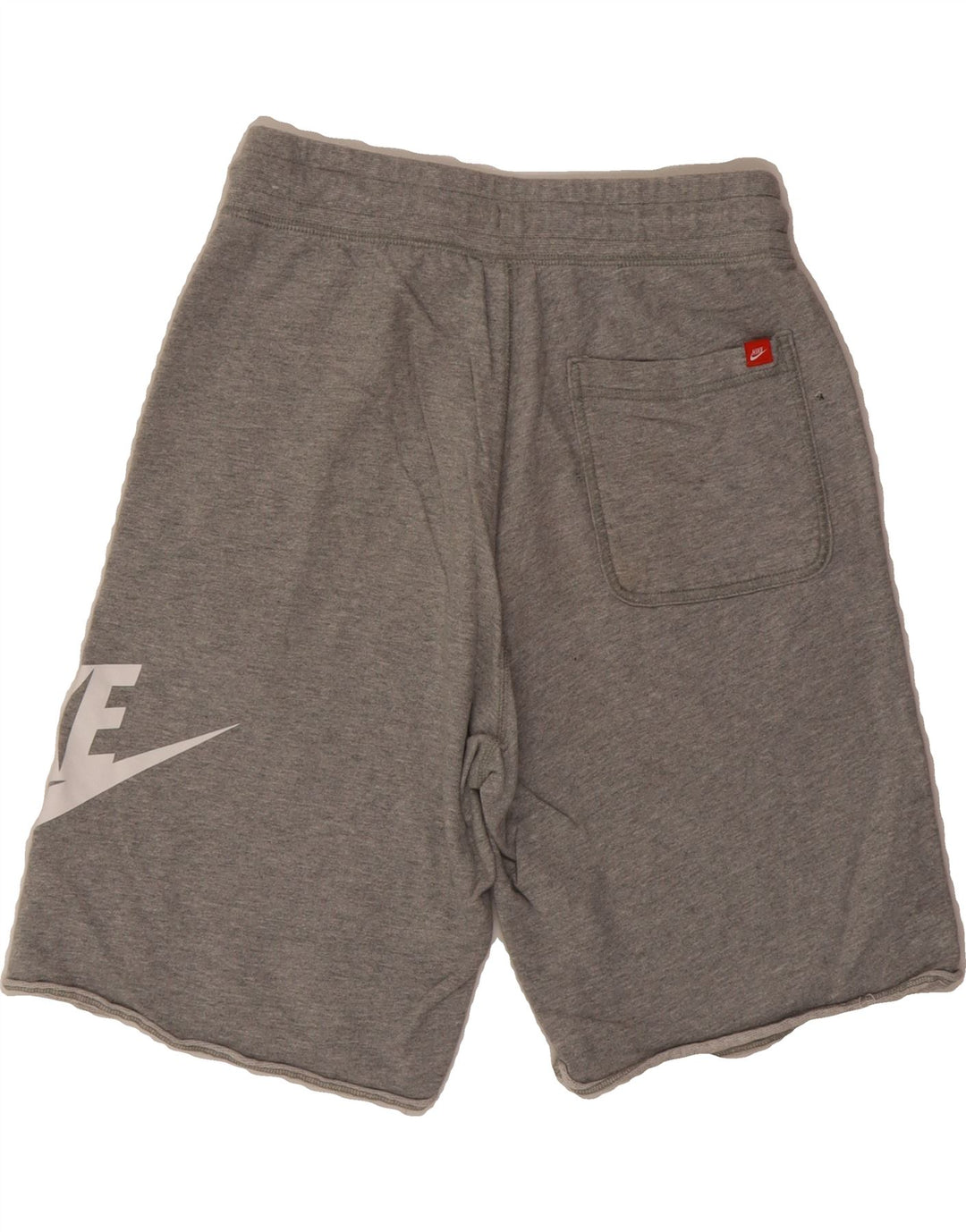 NIKE Mens Graphic Sport Shorts Small  Grey Cotton Vintage Nike and Second-Hand Nike from Messina Hembry 