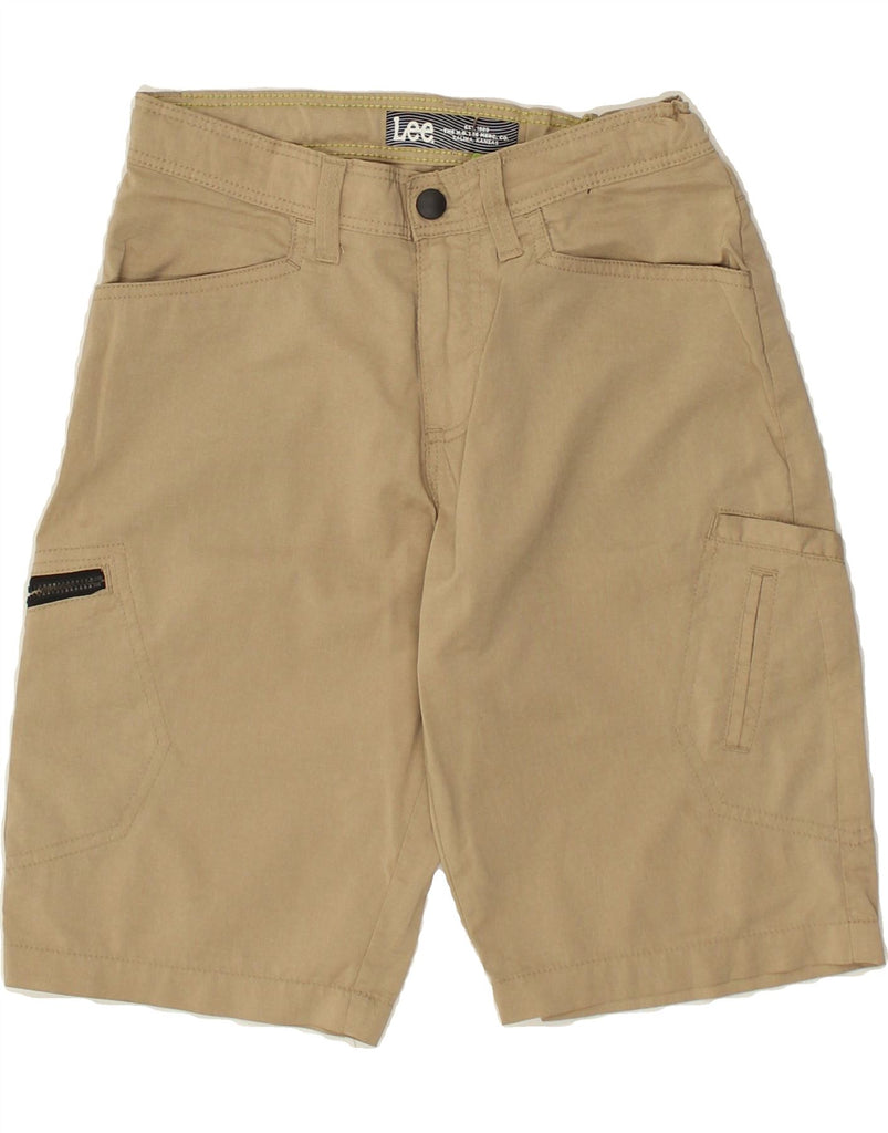 LEE Boys Cargo Shorts 11-12 Years W26  Beige | Vintage Lee | Thrift | Second-Hand Lee | Used Clothing | Messina Hembry 