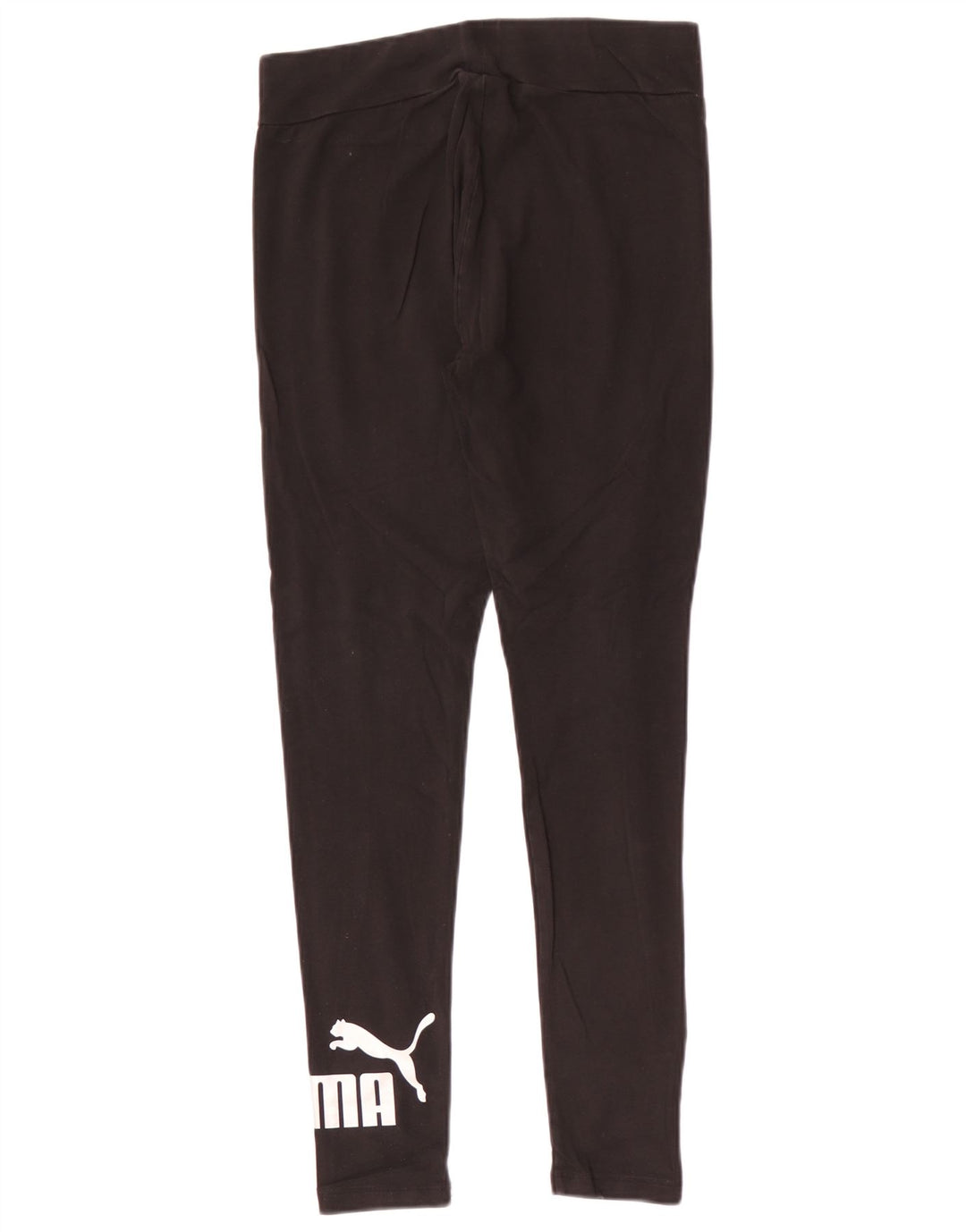 Puma Womens Graphic Leggings UK 14 Medium Black