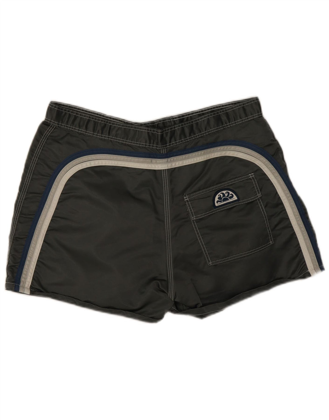 Sundek Mens Swimming Shorts Large  Grey Nylon