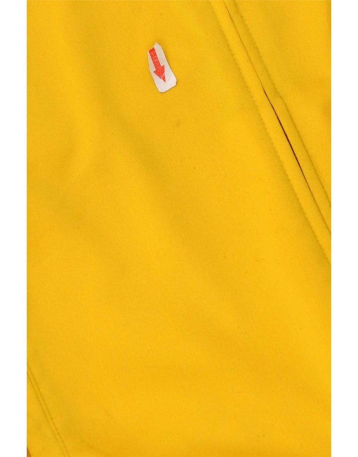 Champion Mens Graphic Tracksuit Top Jacket XL Yellow Colourblock Polyester