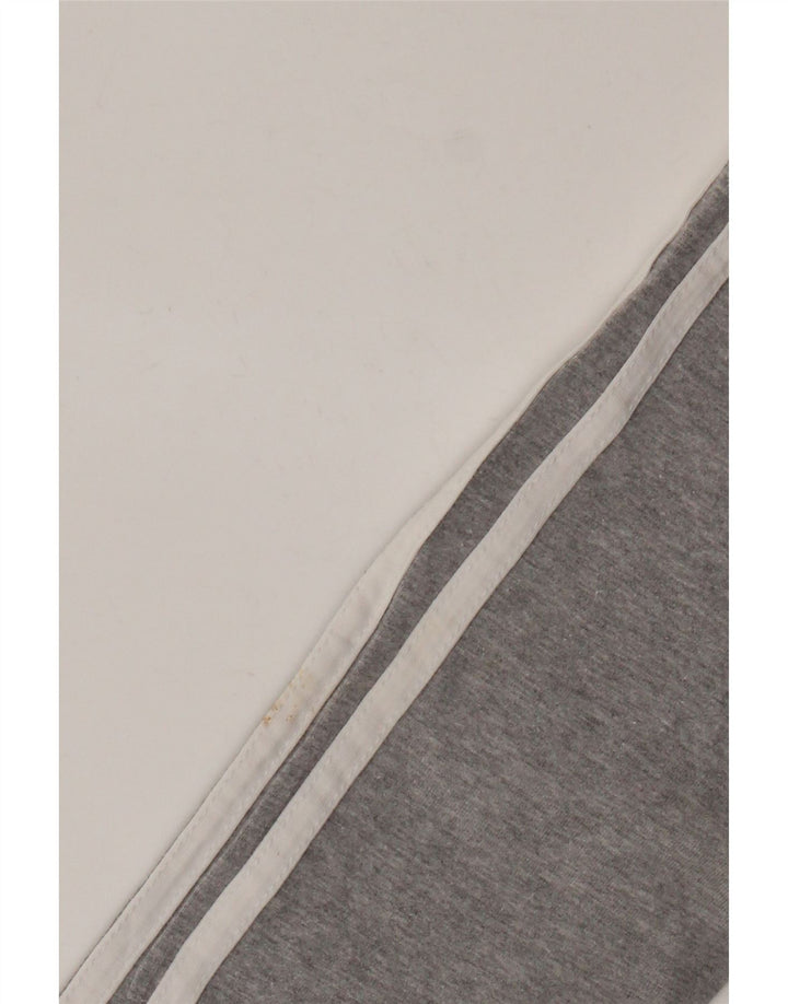 Adidas Womens Leggings UK 6 XS Grey Cotton