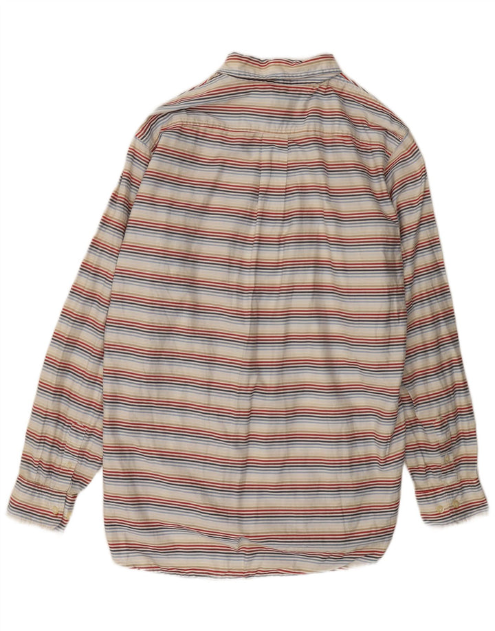 MARINA YACHTING Mens Shirt Size 43 Large Multicoloured Striped Cotton