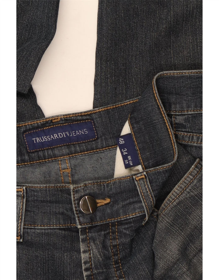 Trussardi Mens Straight Jeans W32 L30  Blue