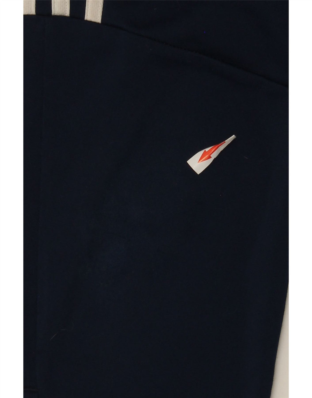 Adidas Boys Tracksuit Trousers 7-8 Years Navy Blue Polyester
