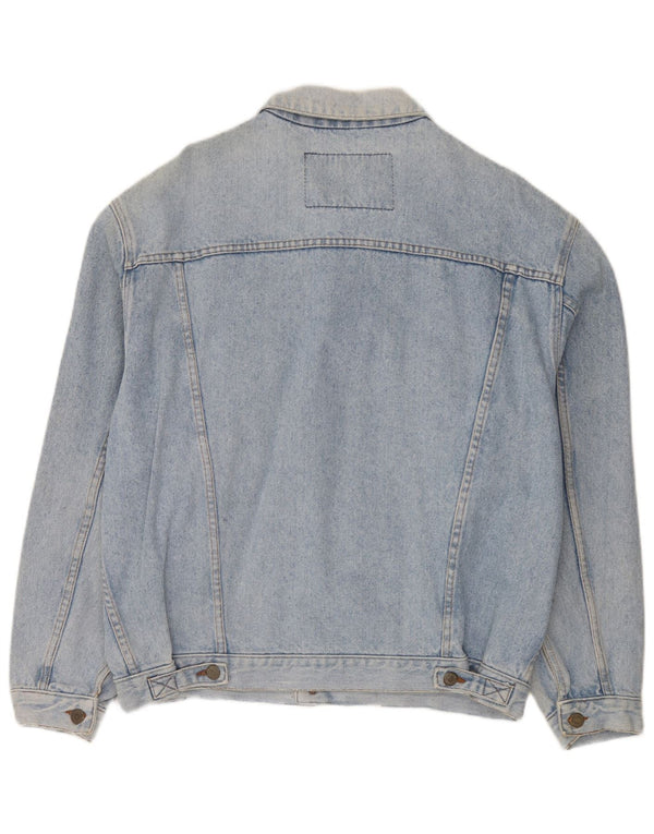 Uniform Mens Denim Jacket UK 38 Medium Blue