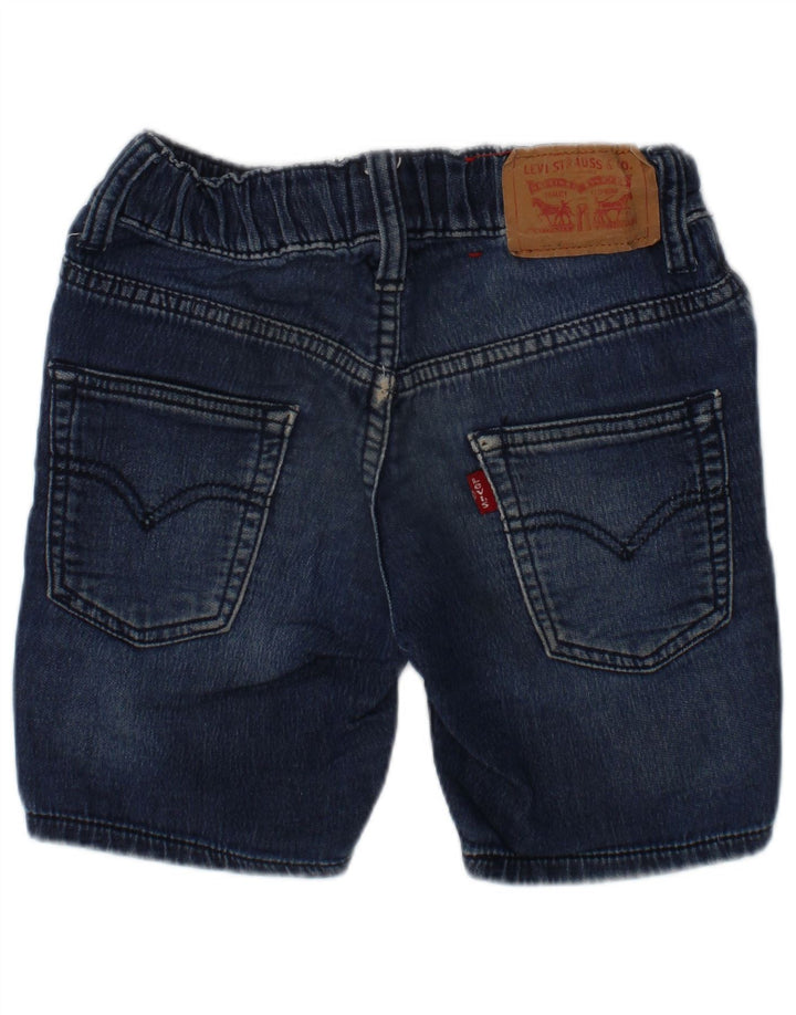LEVI'S Girls Denim Shorts 4-5 Years W22 Blue Cotton