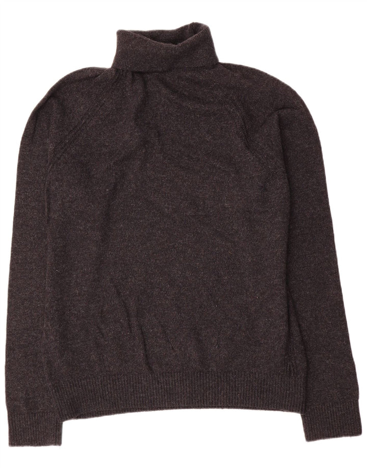 Gap Mens Roll Neck Jumper Sweater XL Grey Cotton