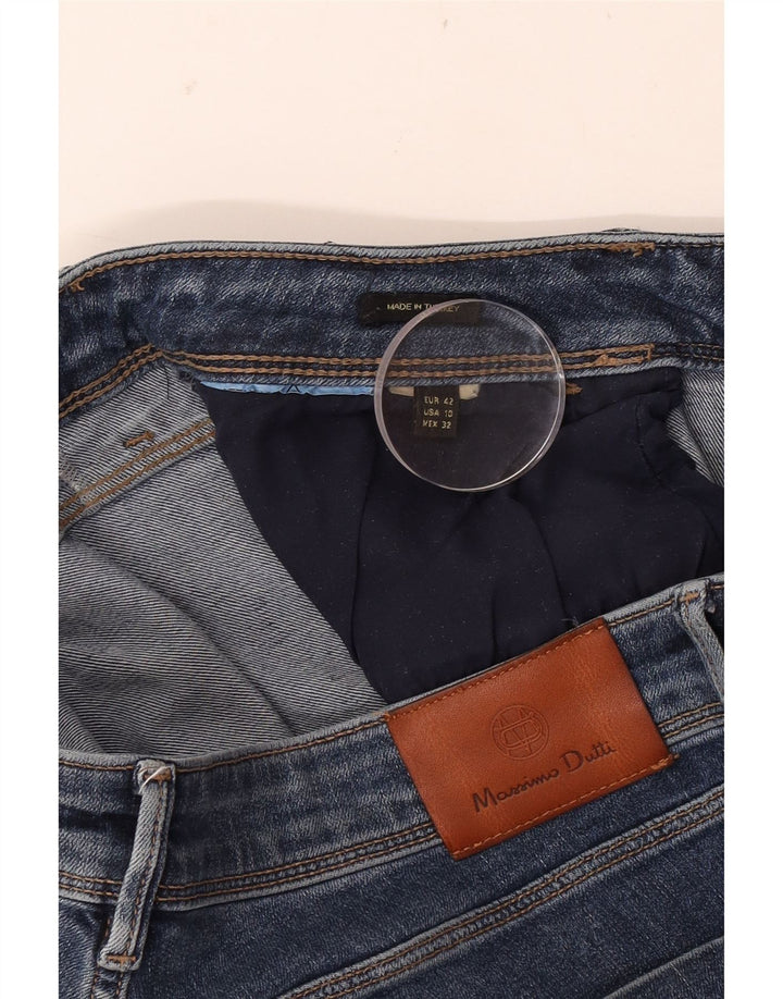 Massimo Dutti Womens Skinny Jeans EU 42 Large W32 L28 Blue