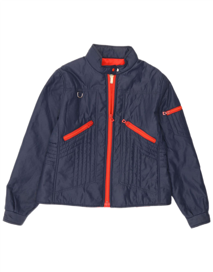 Trissi Womens Padded Jacket UK 14 Medium Navy Blue