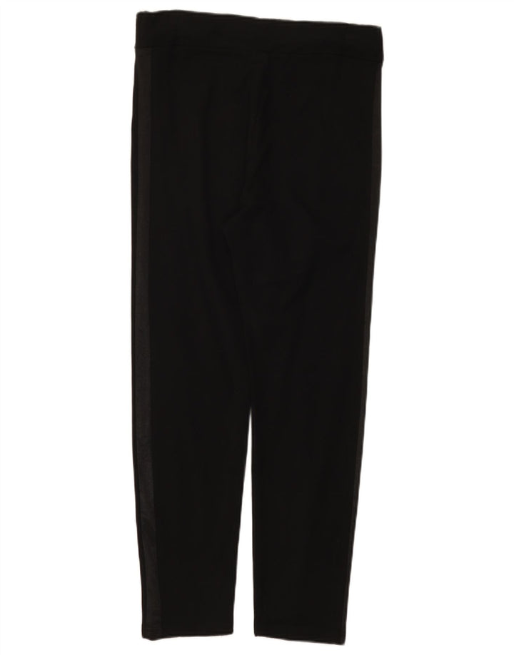 Zara Womens Leggings UK 14 Large Black Viscose