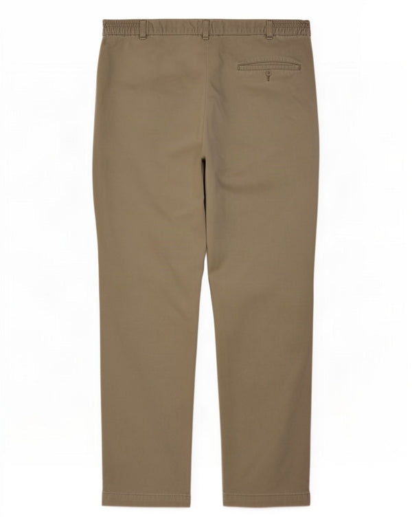Marks & Spencer Mens Pegged Chino Trousers W38 L31 Green Cotton