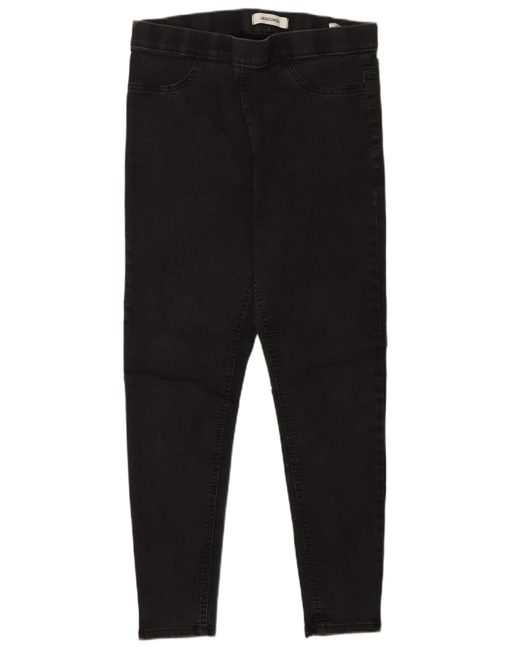 Marks & Spencer Womens Jegging Jeans UK 14 Medium W28 L26 Black Cotton