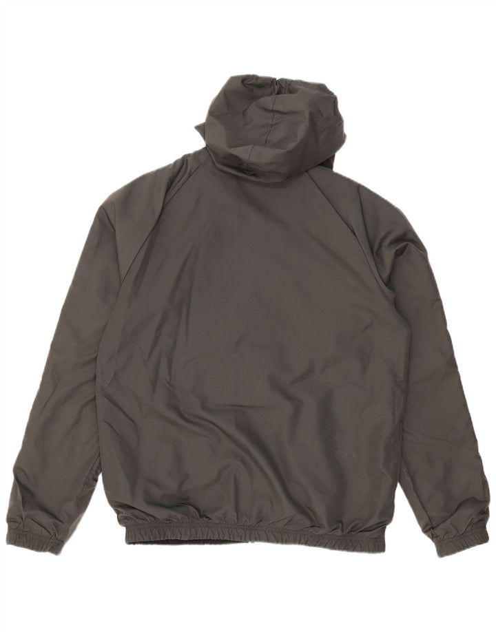 ADIDAS Mens Graphic Reversible Jacket UK 38 Medium Black Colourblock