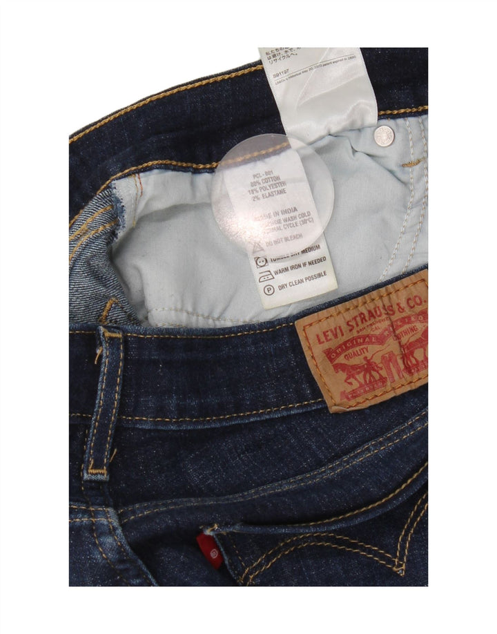 Levi's Womens Bootcut Jeans W28 L30 Blue Cotton