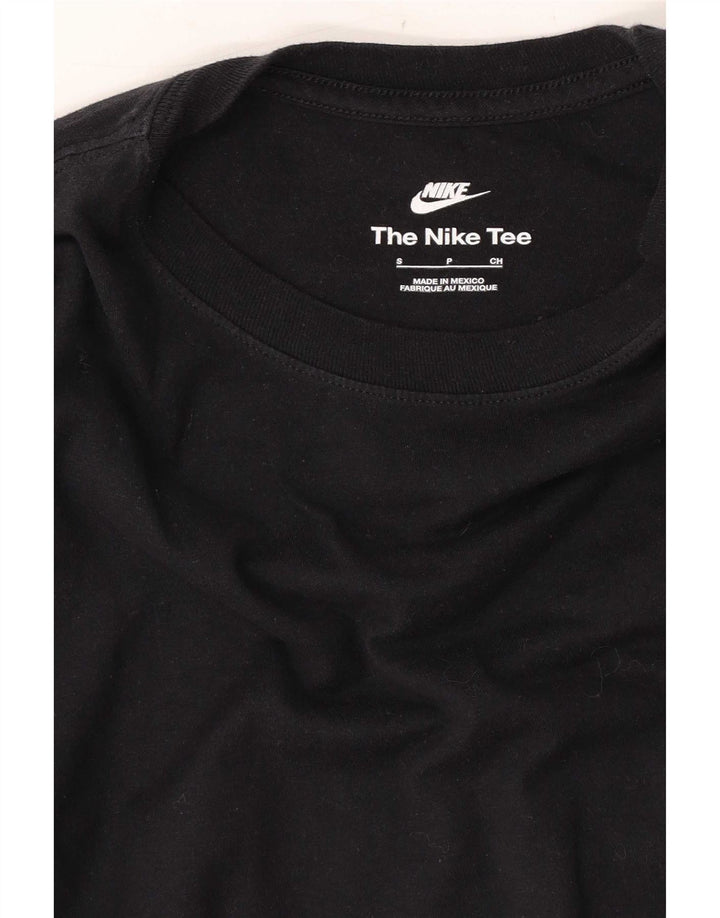 Nike Mens Top Long Sleeve Small Black
