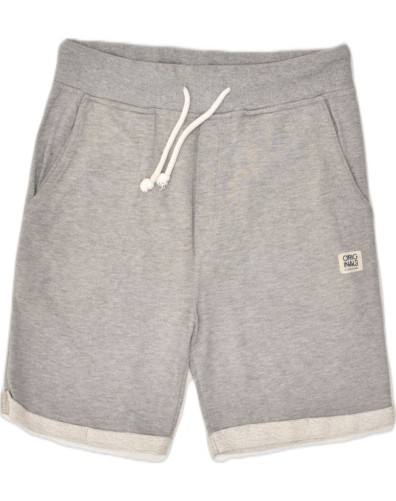 JACK & JONES Mens Sport Shorts Small Grey Cotton | Vintage Jack & Jones | Thrift | Second-Hand Jack & Jones | Used Clothing | Messina Hembry 