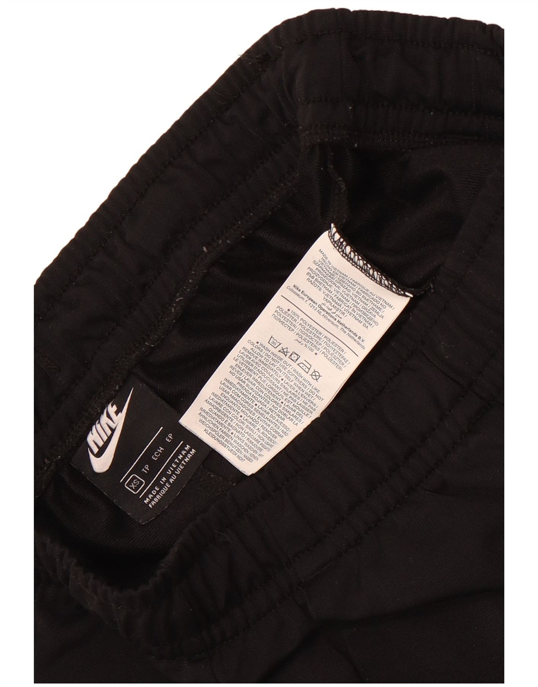 Nike Mens Tracksuit Trousers Joggers XS Black Polyester