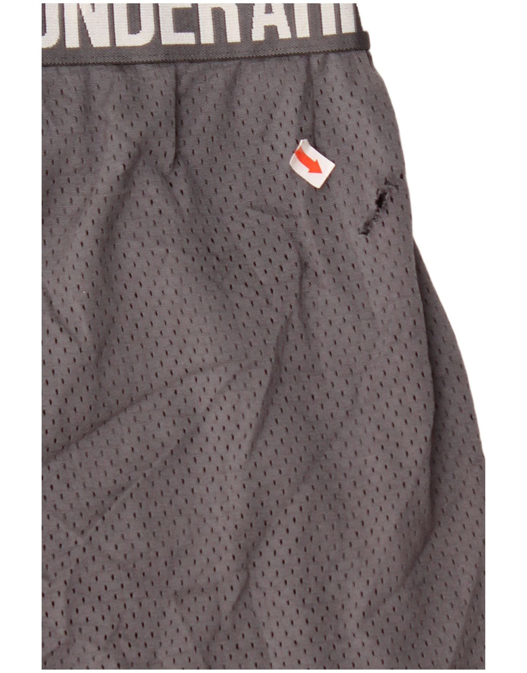 UNDER ARMOUR Womens Graphic Sport Shorts UK 18 XL  Grey