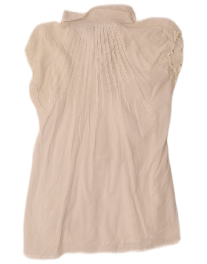 Max & Co. Womens Blouse Top UK 14 Large White