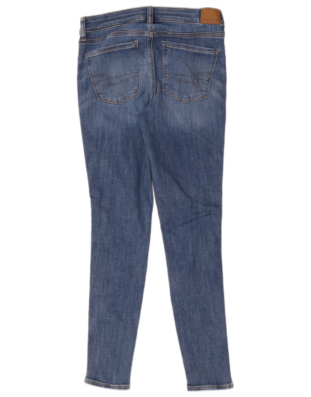 American Eagle Womens Skinny Jeans US 6 Medium W30 L28 Blue Cotton