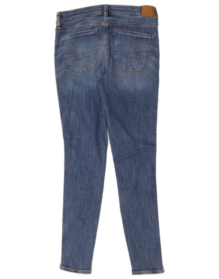 American Eagle Womens Skinny Jeans US 6 Medium W30 L28 Blue Cotton