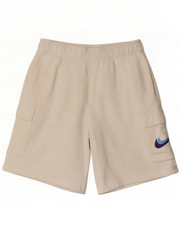 Nike Mens Cargo Sport Shorts Large White Cotton
