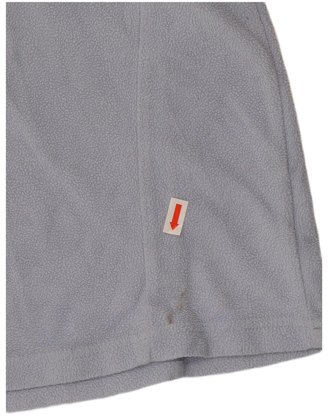 Columbia Womens Zip Neck Fleece Jumper UK 10 Small Blue Polyester