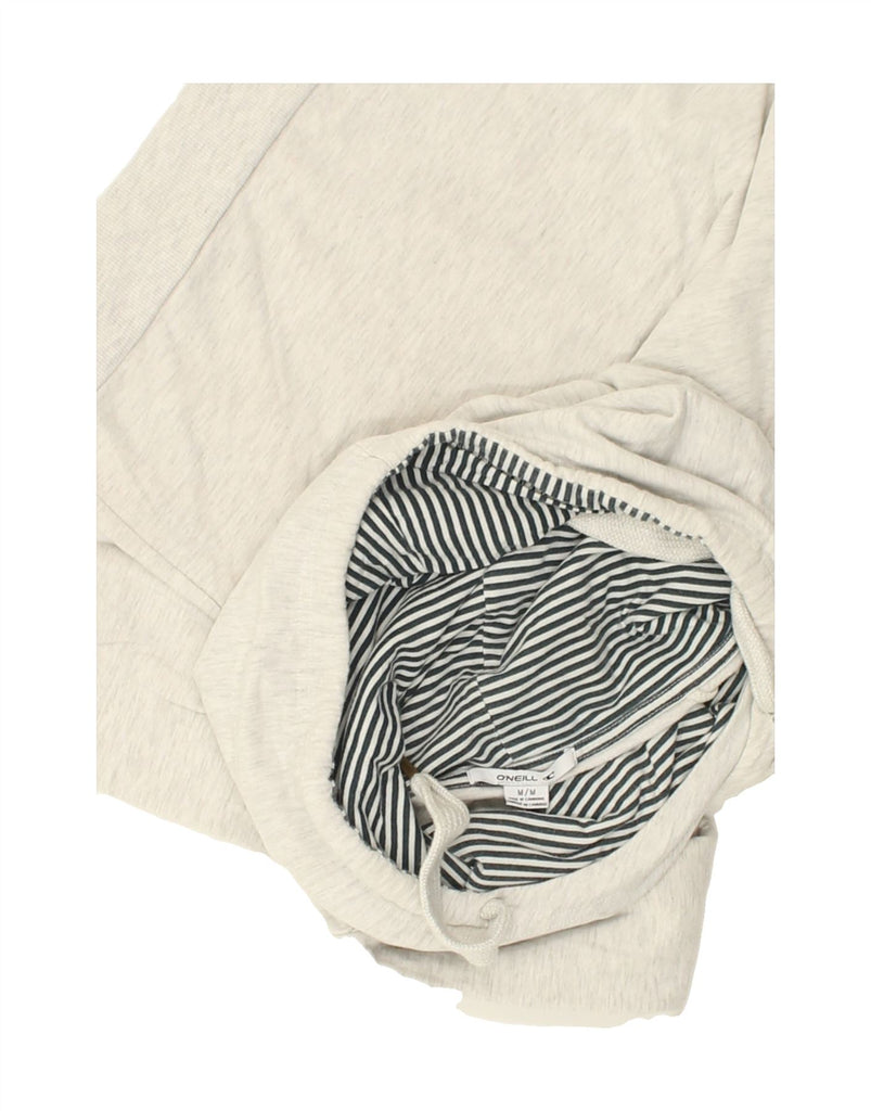 O'NEILL Womens Hoodie Jumper UK 14 Medium Grey Cotton | Vintage O'Neill | Thrift | Second-Hand O'Neill | Used Clothing | Messina Hembry 