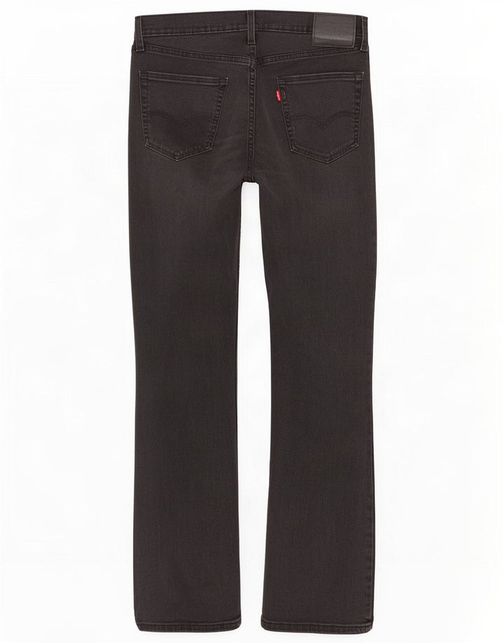 Levi's Mens 527 Bootcut Jeans W33 L34 Black Cotton