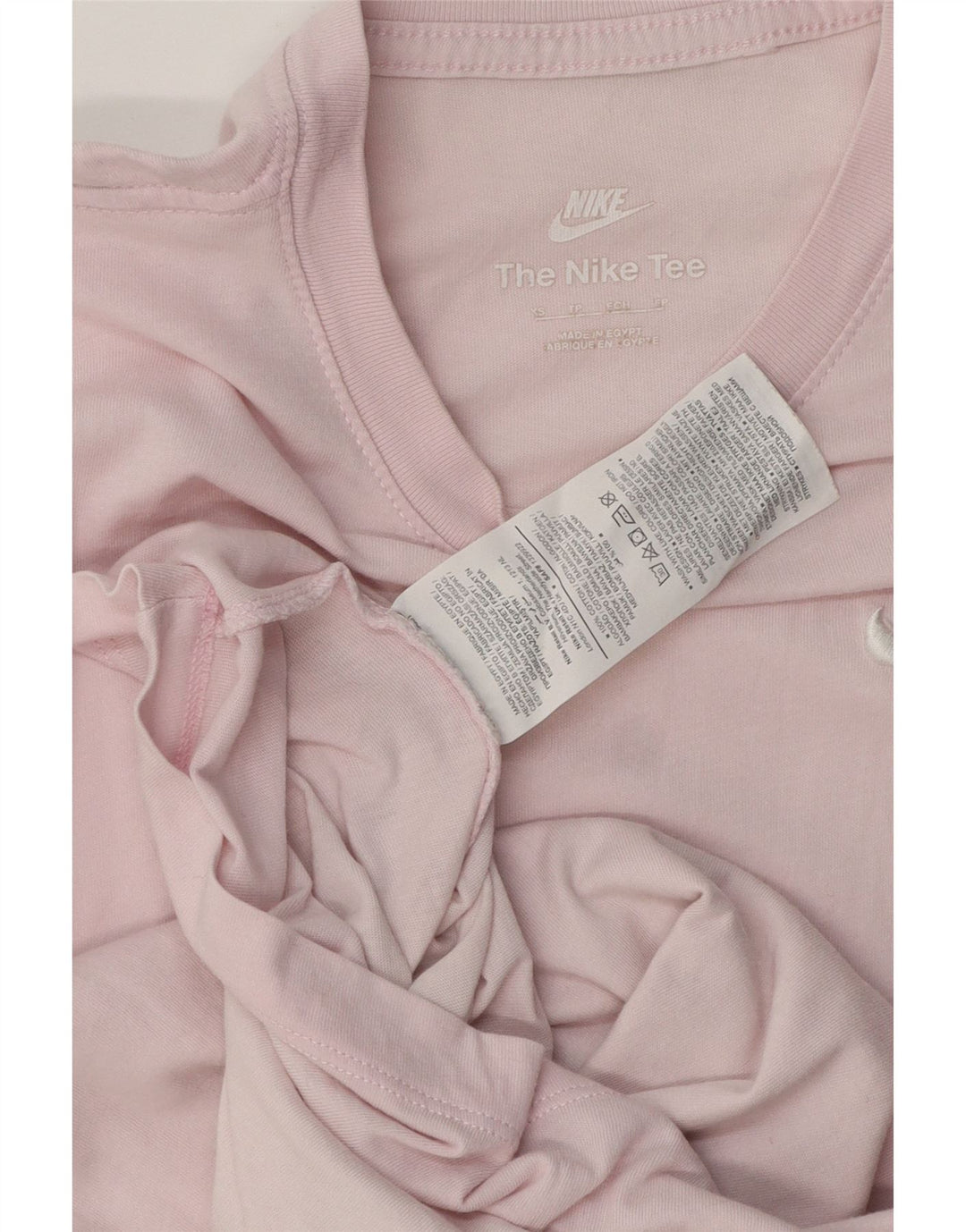 Nike Mens T-Shirt Top XS Pink Cotton