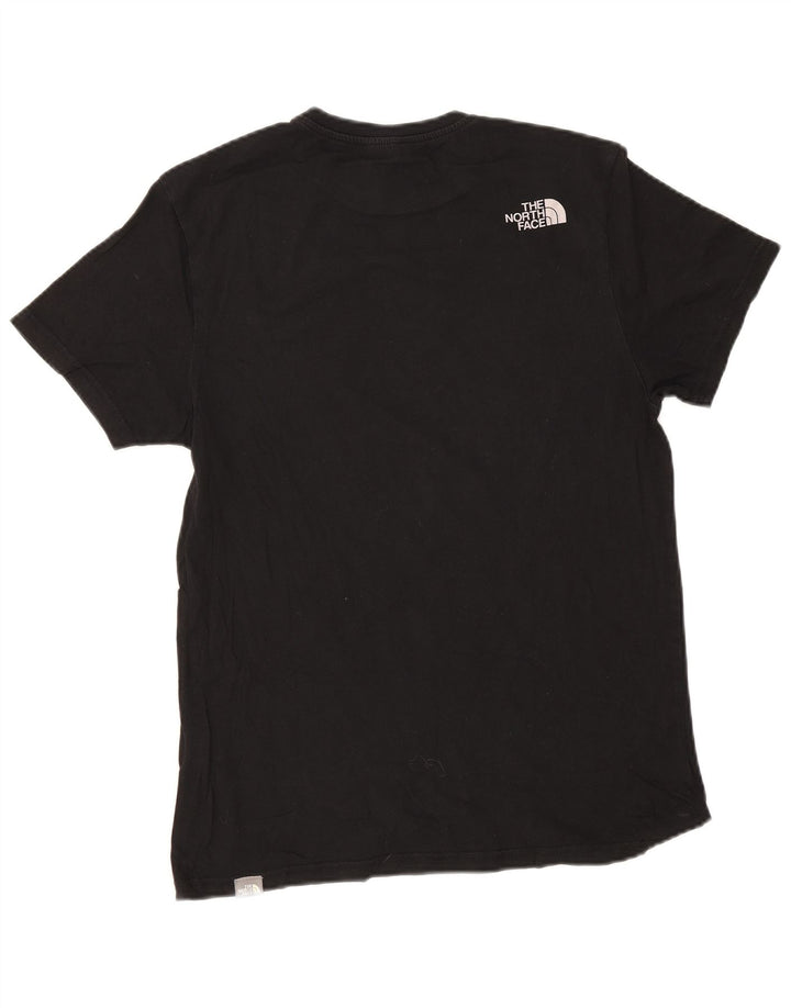The North Face Mens T-Shirt Top Small Black Cotton