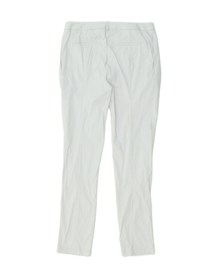 PATRIZIA PEPE Womens Slim Casual Trousers EU 40 Medium W29 L27 Grey Cotton | Vintage Patrizia Pepe | Thrift | Second-Hand Patrizia Pepe | Used Clothing | Messina Hembry 