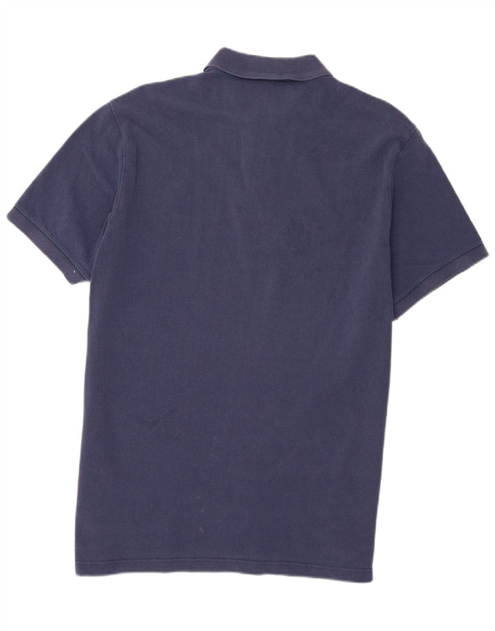 Nike Mens Polo Shirt Large Blue Cotton
